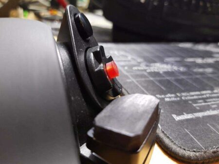 Razer Tartarus V2 İçin Daumendings (Thumbknob) Mod Plastik Aparat