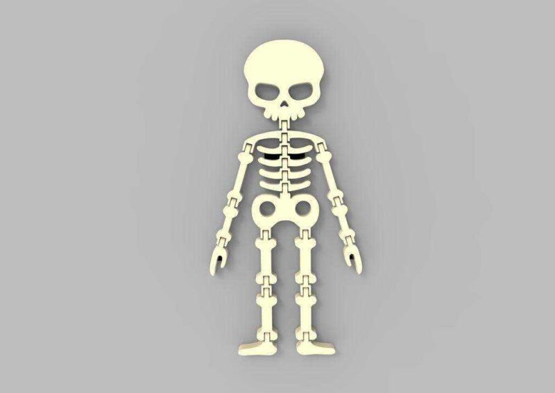 Flexi Skeleton Esnek İskelet Dekoratif Aksesuar Süs Eşyası - Görsel 2