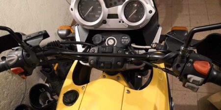Bmw F650Gs İçin Usb Ve Akü Gerilim Monitör Tutucu Plastik Aparat