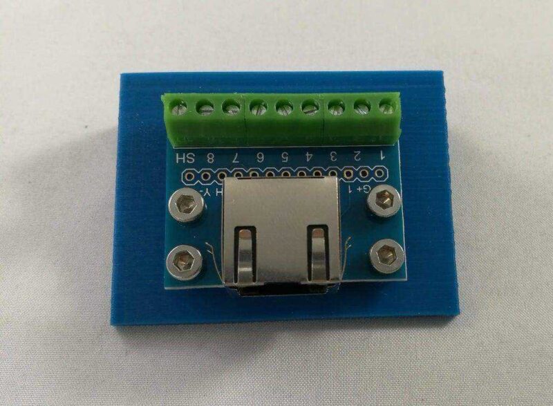Ft-5 Rj45 Breakout Kurulu Ve Kablolama Yükseltme Plastik Aparat