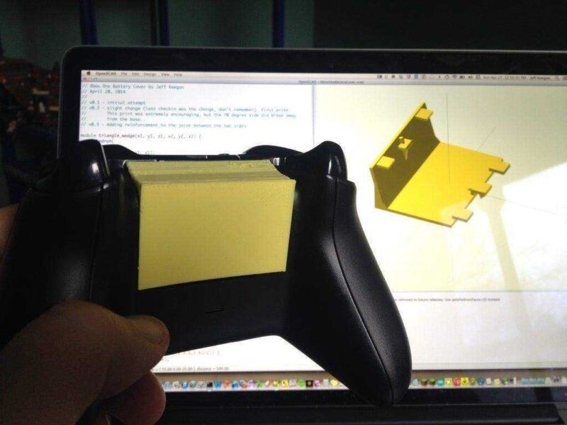 Xbox One Kol Controller Pil Kapağı Yedek Parça Tamir Aparat Kapak - Görsel 2