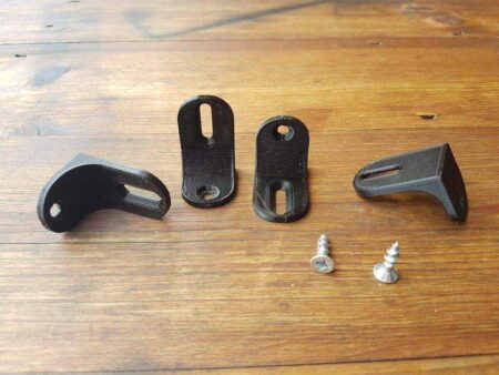 90 Derece Braketi (Dolap, Raflar Ve Platformlar İçin Destek Braketi) Plastik Aparat