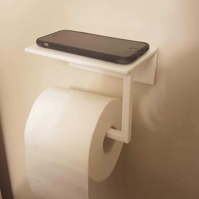 Telefon Tuvalet Kağıdı Aparatı Telefon Tutucu Aparat Dispenser