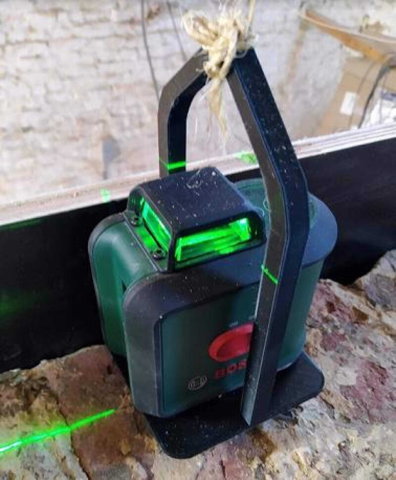 Bosch Lazer Seviyesi Plumb Montajı Plastik Aparat