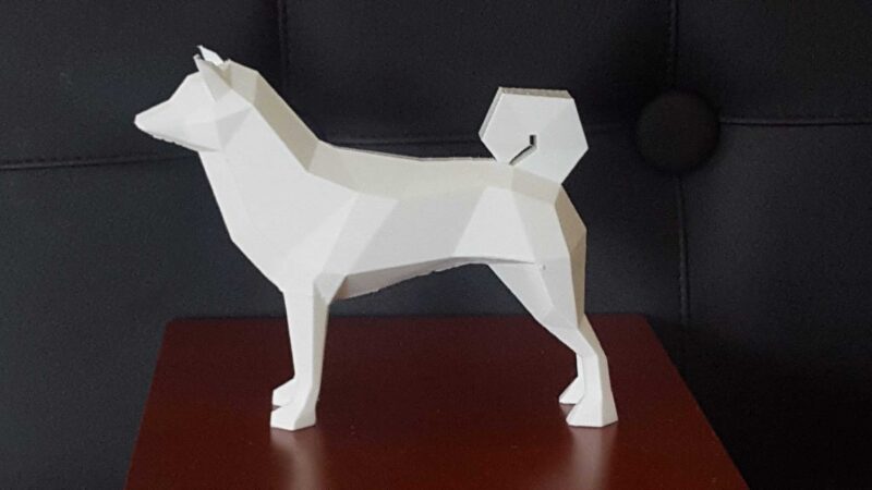 Shiba Inu Hediyelik Süs Eşyası Köpek Figürlü Dekoratif Biblo - Görsel 2