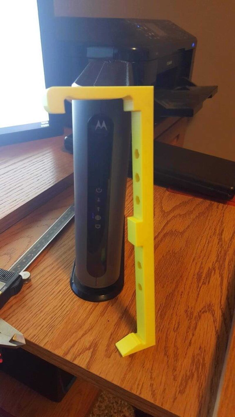 Motorola Mb8600 Kablo Modem Yan Tutucu Plastik Aparat - Görsel 4