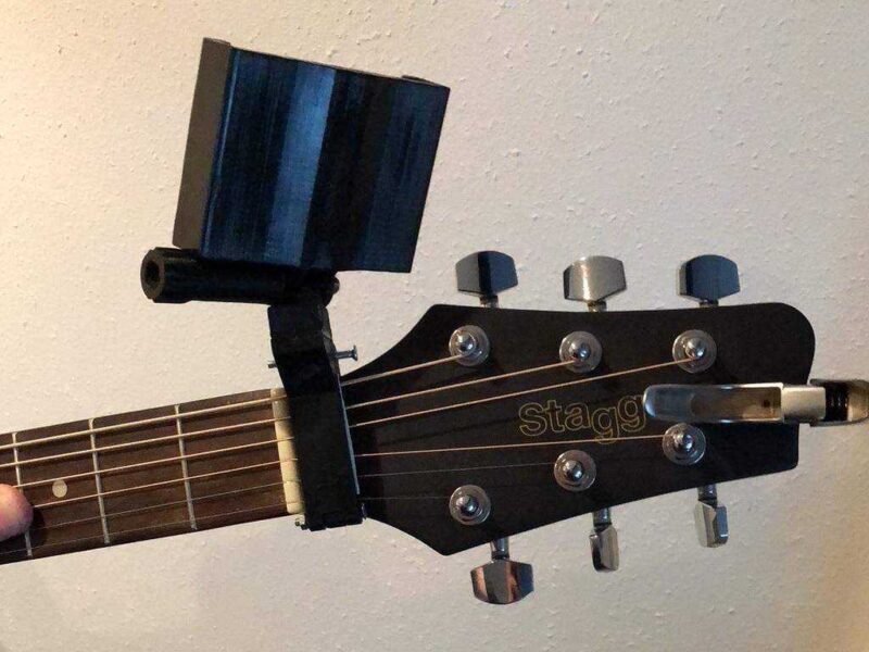 Gitar Boyun Telefonu Tutucu Plastik Aparat
