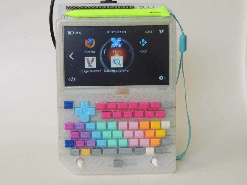 PocketCHIP "Mekanik" Klavye   Organik Plastikten Dekoratif - Görsel 2