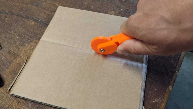 Karton Katlama Silindiri Plastik Aparat