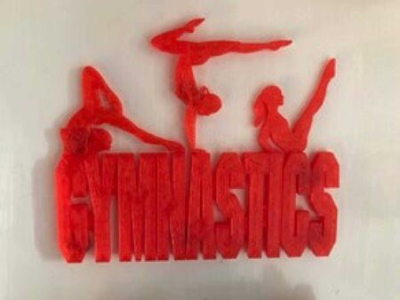 Jimnastik Biblo Dekoratif Hediyelik Süs Eşyası Maket Yazı