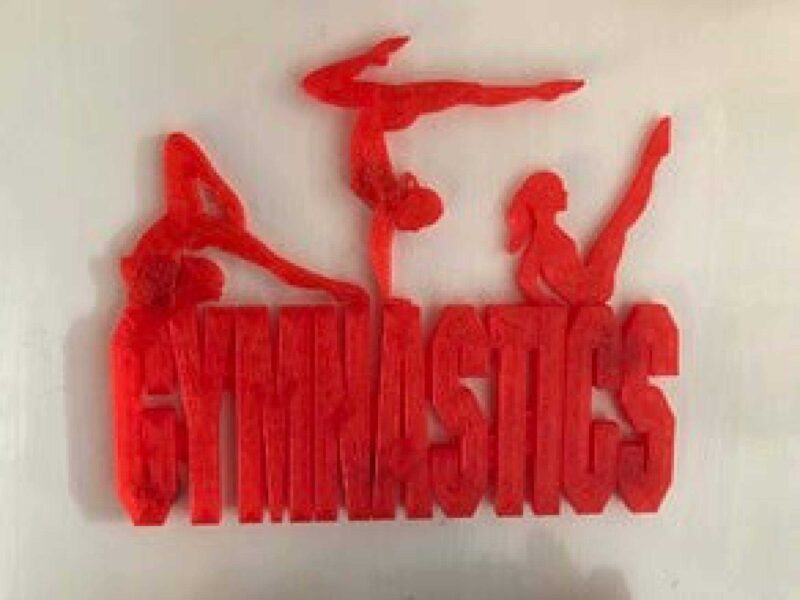 Jimnastik Biblo Dekoratif Hediyelik Süs Eşyası Maket Yazı