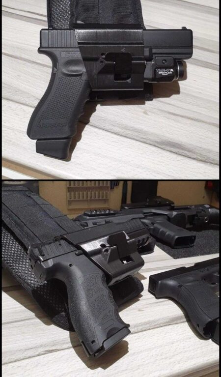 Glock 17 Ve H & K Vp9 İçin Airsoft Kılıfı (Sfp9) Plastik Aparat