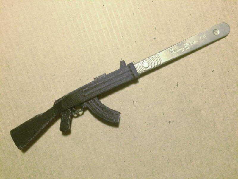 AK47 Neşter Bıçak Kapağı  Organik Plastikten Aparat Aksesuar - Görsel 2