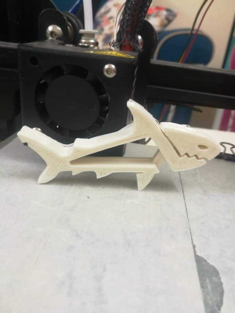 Köpekbalığı Shark Klips Kıskaç Klips Metal Kağıt Para - Görsel 4