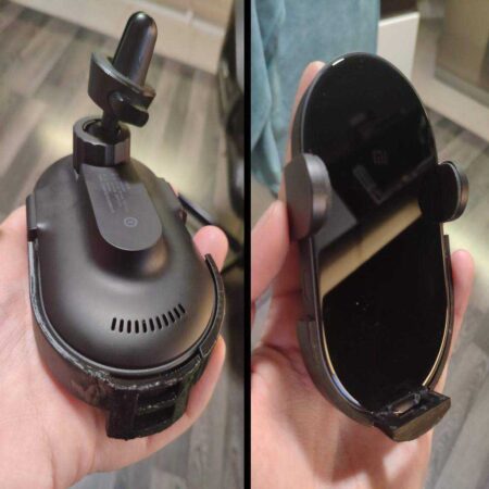 Xiaomi 20W Araba Hızlı Kablosuz Şarj Cihazı - Onarım Telefon Tutucu Değiştirin Plastik Aparat