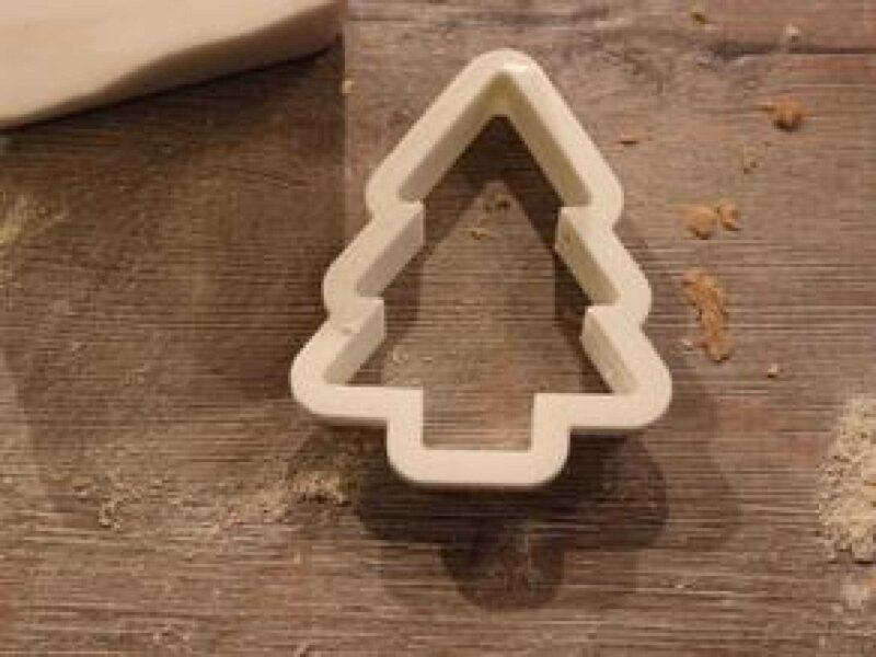 Çerez Kurabiye Kesici Kalıp Başka Bir Noel Ağacı Plastik Aparat - Görsel 3