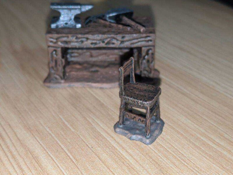 Küçük Kaba Sandalye Plastik Aparat