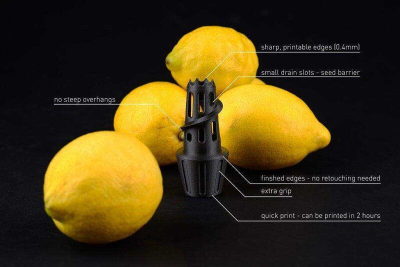 Limon Cıvatası Basit Limon Sıkma Aparatı Organik Plastikten - Görsel 2