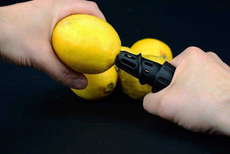Limon Cıvatası Basit Limon Sıkma Aparatı Organik Plastikten - Görsel 4