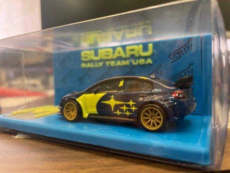 Hotwheels Subaru Wrx Sti (2016) Ekran Tabanı Plastik Aparat - Görsel 2