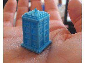 Doctor Who Tardis - Düz Tabanlı Hediyelik Süs Eşyası Aksesuar