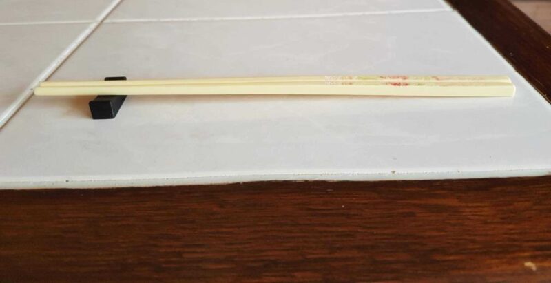 Chopstick Rest Tutucu  Masa Tutucu Organik Plastik Aparat - Görsel 2
