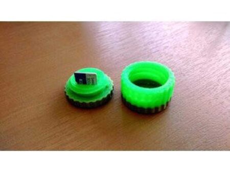 Mini Micro SD Kart Kutusu Koruyucu Kılıf Yuvarlak Kutu