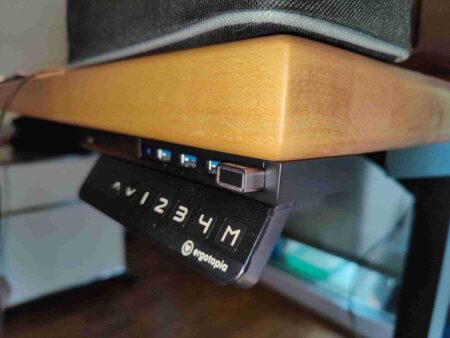 Masa Kulaklık Altında / Ses Jakı Genişletici Ve Anker Usb 3.0 Hub Montajı Plastik Aparat