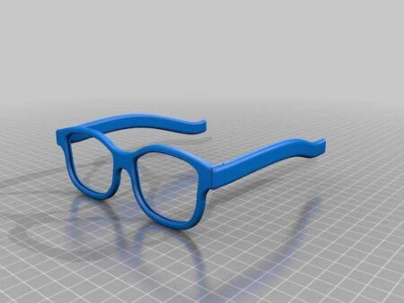 Menteşe / Takılmamış 3D Sinema Tipi Gözlük Plastik Aparat