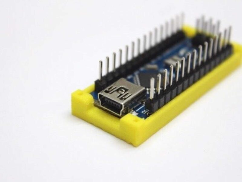 Arduino V3.0 (Nano) Atmega328P Tutucu Plastik Aparat - Görsel 2