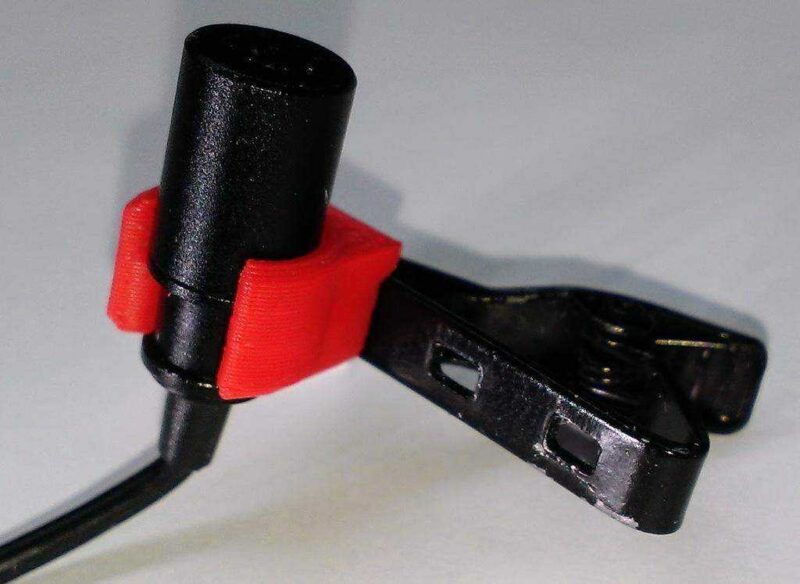 Lavalier Mikrofon Tutucu Plastik Aparat