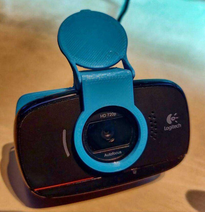 Logitech C525 İçin Güncel Kamera Kapağı Plastik Aparat - Görsel 2