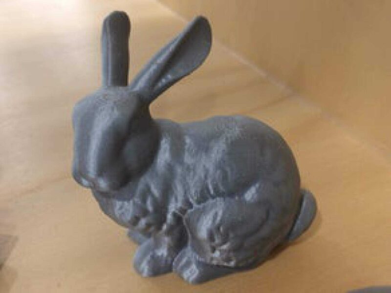 Stanford Bunny Tavşan Heykeli Biblosu Dekoru Süsü Hediyelik - Görsel 3