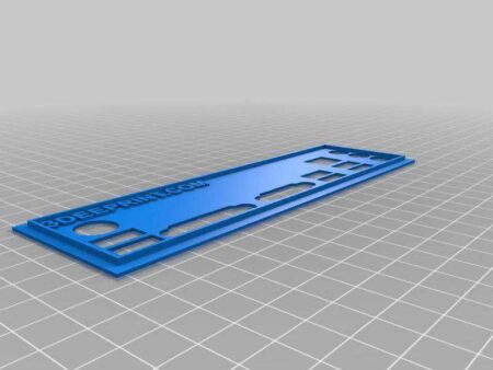 Dokapon Tarafından Anakart Asus P8H61-M Le İçin I/O Shield Back Plate Plastik Aparat