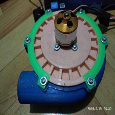Turbo Motor Fırçasız Plastik Aparat