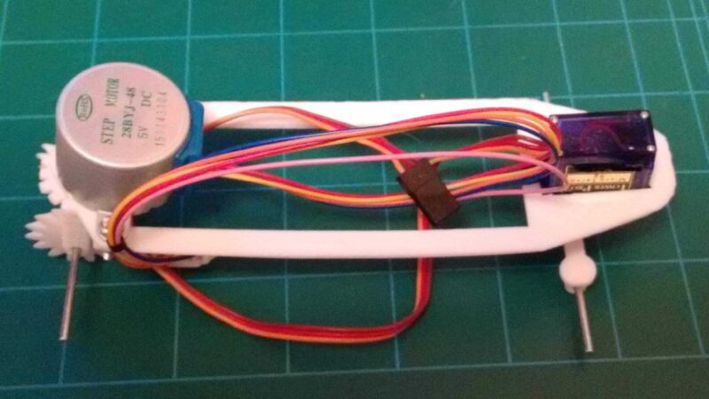 Servo Motorlu Araç Direksiyon Tutucu - Arduino Temel Kiti. Plastik Aparat - Görsel 3