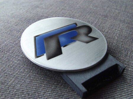 Vw R-Line Logo Şablon Plastik Aparat