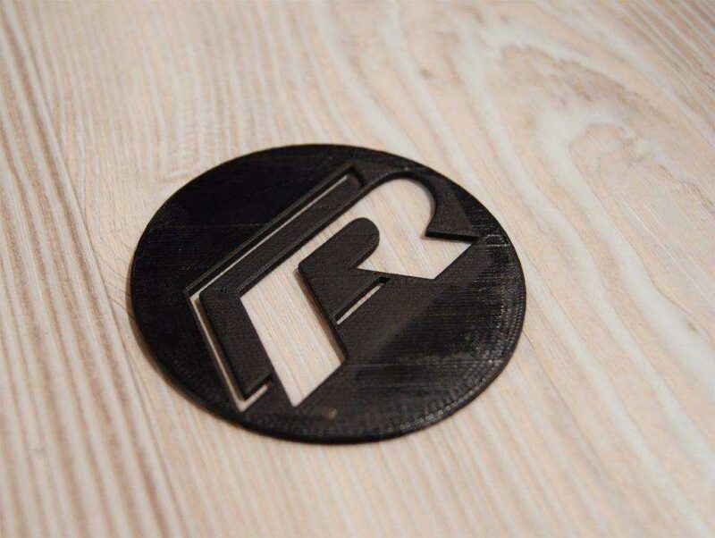 Vw R-Line Logo Şablon Plastik Aparat - Görsel 2