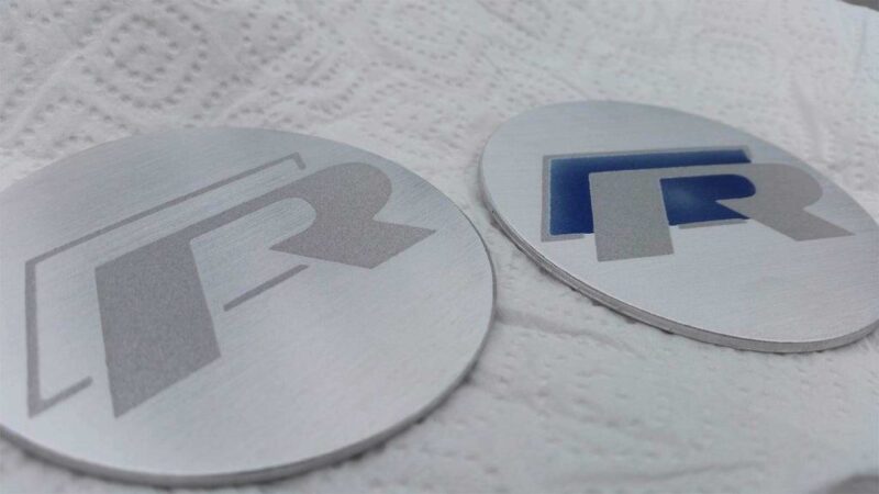 Vw R-Line Logo Şablon Plastik Aparat - Görsel 4