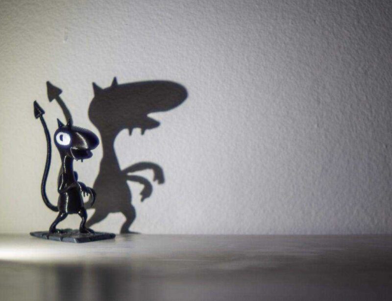 Disenchantment Dizisi Luci Karakteri Biblo Dekoratif Hediyelik