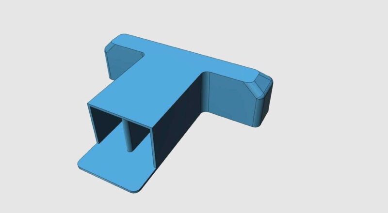 Mp Mini Delta Basefan Kanalı Plastik Aparat