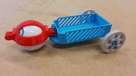 Özel Sphero Chariot Ve Treyler. Tamamen Özelleştirilebilir. Plastik Aparat