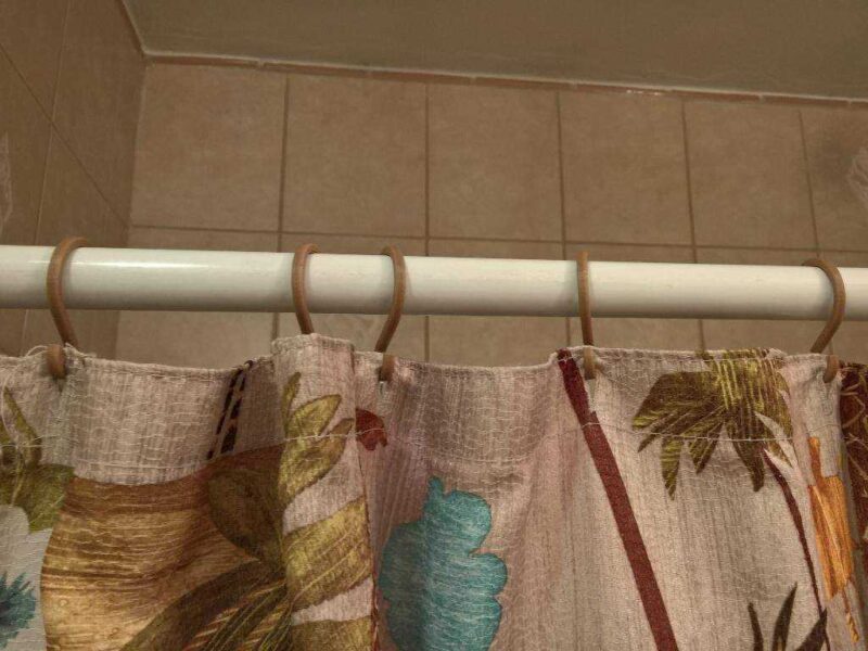 Düz Sıkıcı S-Kanca Tipi Duş Perdesi Kancaları Plastik Aparat - Görsel 3