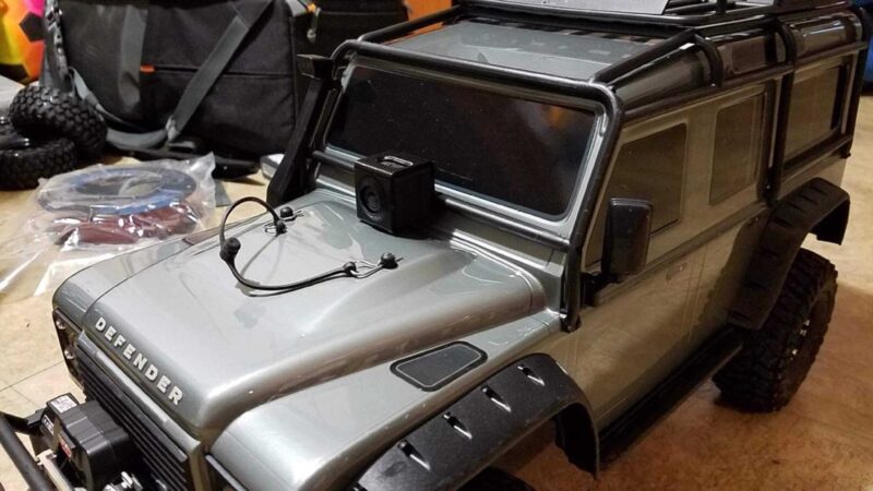 Trx-4 Sq12 Mikro Hd Kamera Montajı Plastik Aparat