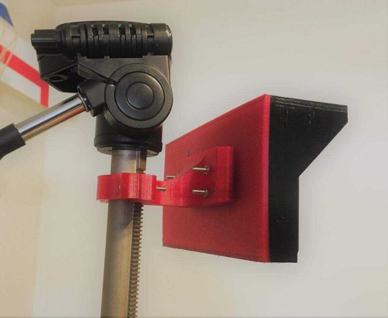 Fpv Monitör Ve Dvr Muhafaza + Tripod İçin Montaj Plastik Aparat - Görsel 2