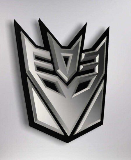 Transformers Decepticon Logosu Dekoratif Hediyelik Süs Eşya