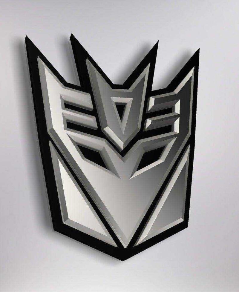 Transformers Decepticon Logosu Dekoratif Hediyelik Süs Eşya