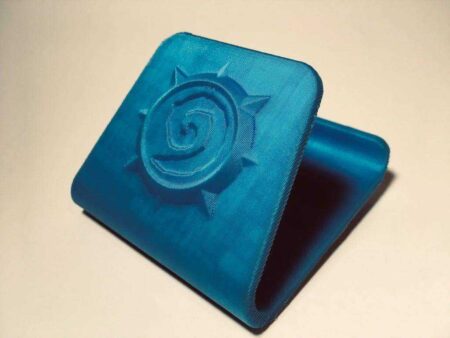 Hearthstone Logolu Masaüstü  Telefon Tutucu Kartlık Ofis Ev Mutfak