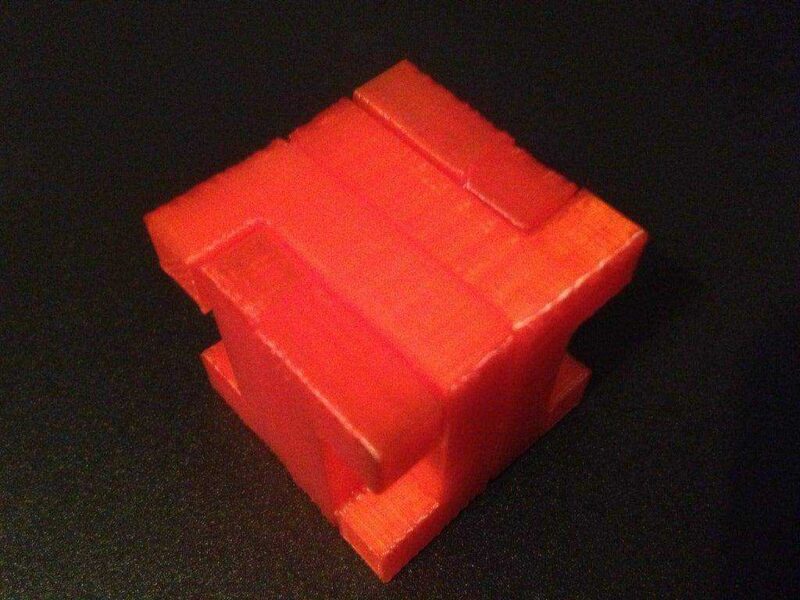 Tetradyma İmkansız Küp Bulmaca Puzzle Çocuk Oyuncak Biblo Dekor