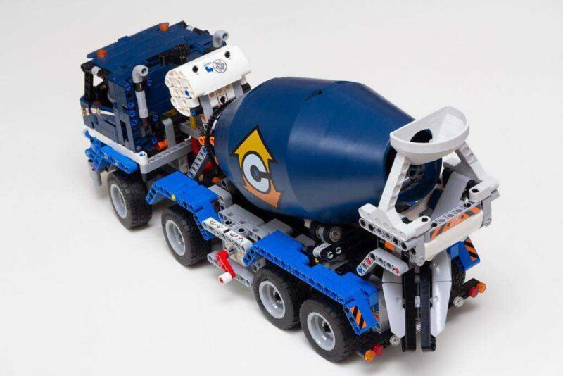 Lego 42112 İçin Doldurun Beton Mikser Plastik Aparat - Görsel 2